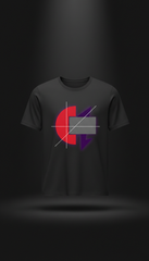 Graphic Logo Tee in Jet Black