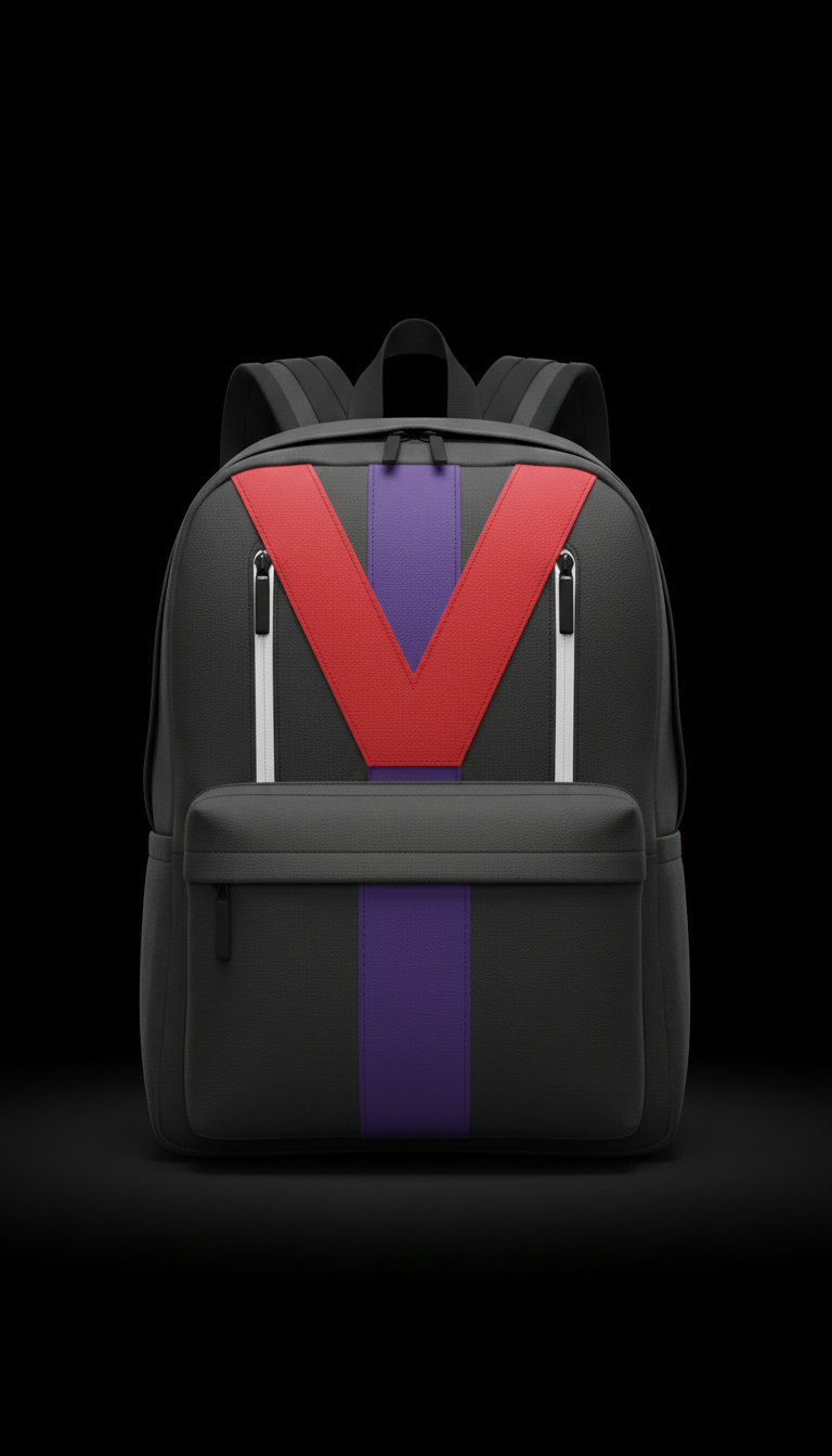 Urban Backpack with Reflective Accents